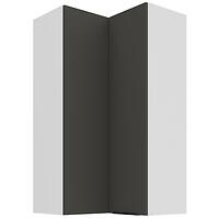 Konyhaszekrény Aria-Gr/Wh Anti Fingerprint 60x60 Gn-108 2f (90°)
