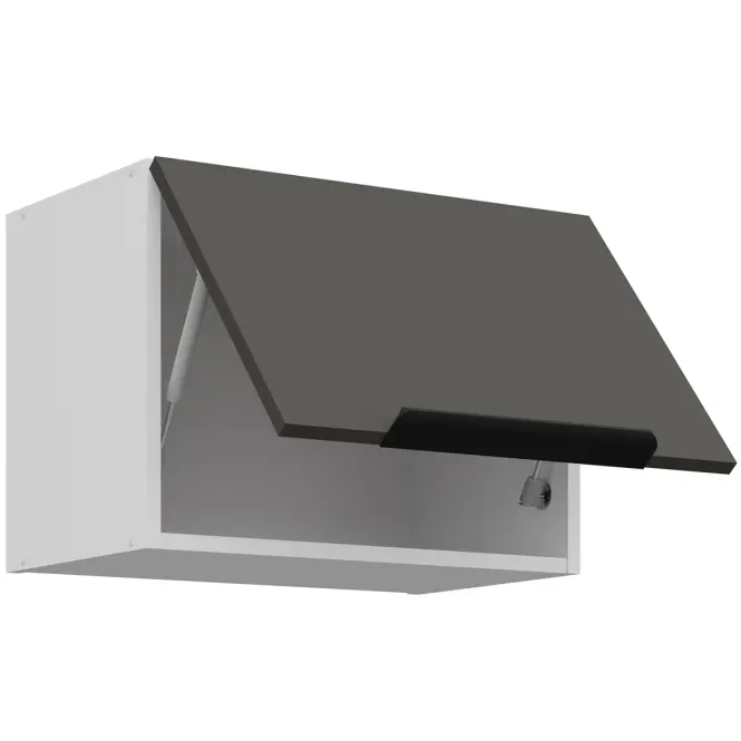 Konyhaszekrény Aria-Gr/Wh Anti Fingerprint 50gu-36 1f