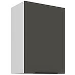 Konyhaszekrény Aria-Gr/Wh Anti Fingerprint 50g-72 1f