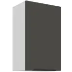 Konyhaszekrény Aria-Gr/Wh Anti Fingerprint 45g-72 1f