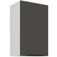 Konyhaszekrény Aria-Gr/Wh Anti Fingerprint 45g-72 1f