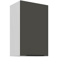 Konyhaszekrény Aria-Gr/Wh Anti Fingerprint 45g-72 1f