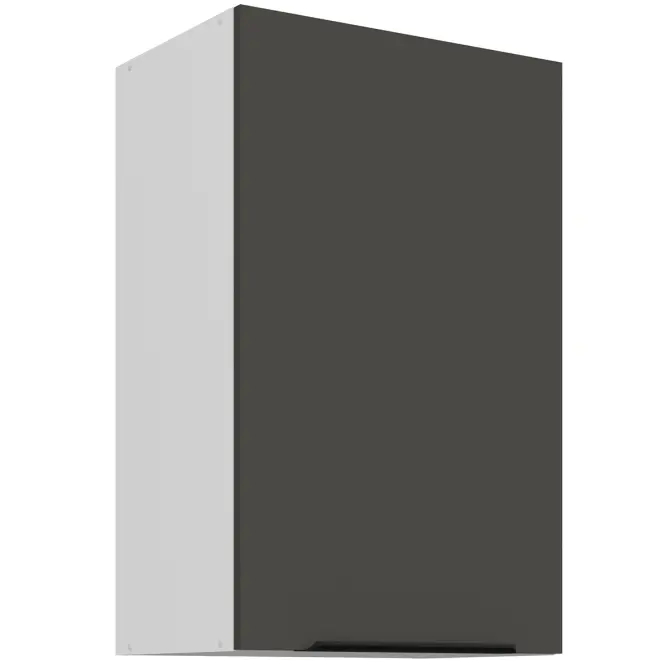 Konyhaszekrény Aria-Gr/Wh Anti Fingerprint 45g-72 1f
