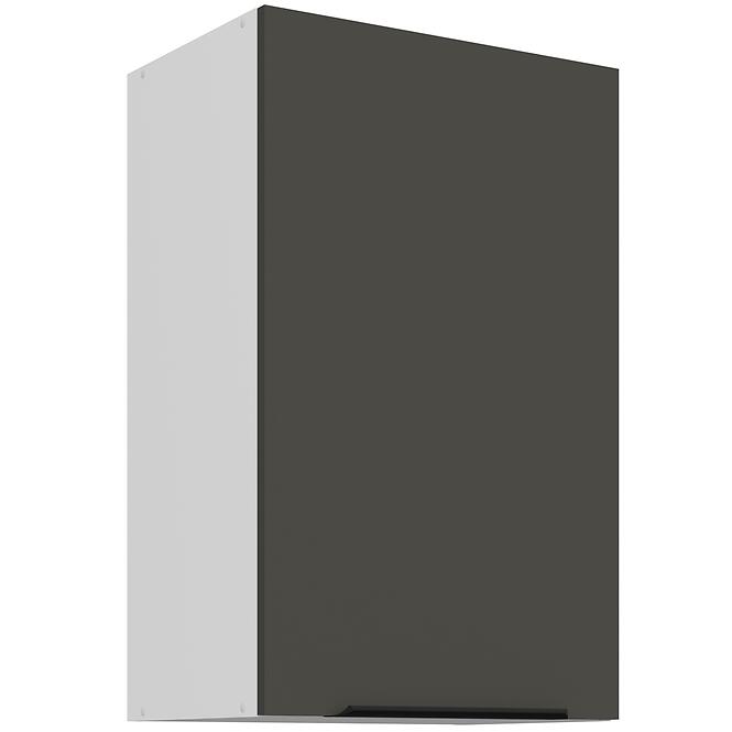 Konyhaszekrény Aria-Gr/Wh Anti Fingerprint 45g-72 1f