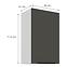 Konyhaszekrény Aria-Gr/Wh Anti Fingerprint 45g-72 1f,2