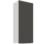 Konyhaszekrény Aria-Gr/Wh Anti Fingerprint 45g-108 1f