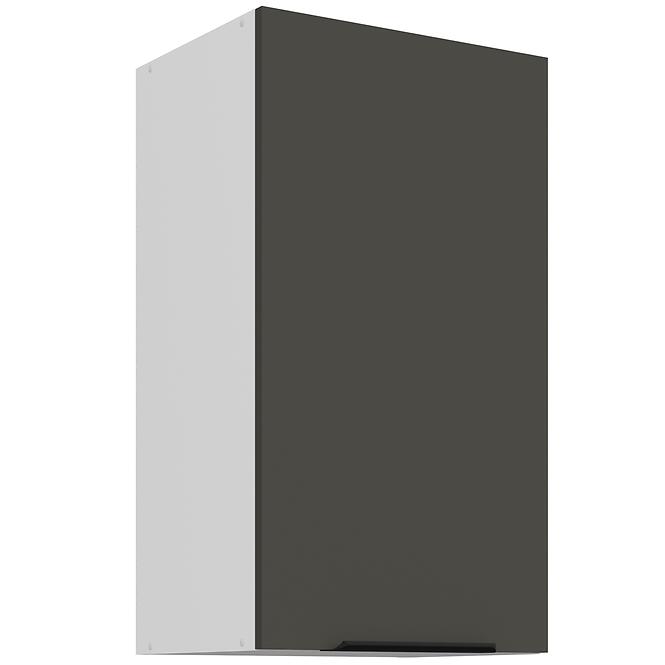 Konyhaszekrény Aria-Gr/Wh Anti Fingerprint 40g-72 1f