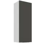 Konyhaszekrény Aria-Gr/Wh Anti Fingerprint 40g-108 1f