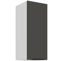 Konyhaszekrény Aria-Gr/Wh Anti Fingerprint 30g-72 1f