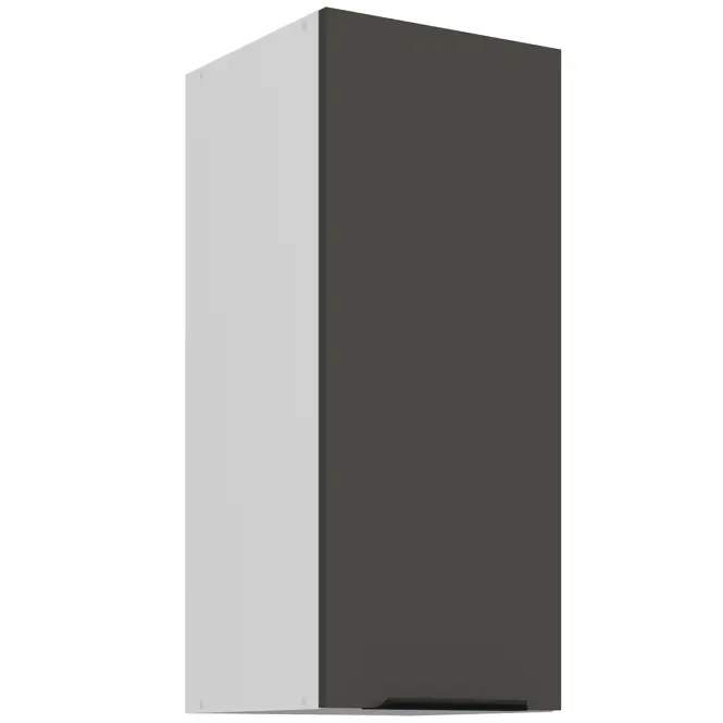 Konyhaszekrény Aria-Gr/Wh Anti Fingerprint 30g-72 1f