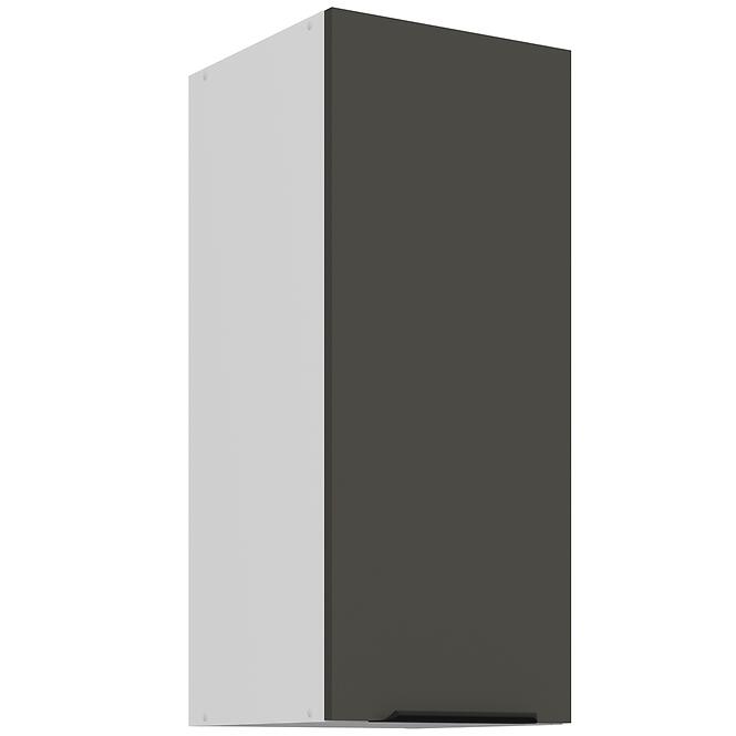 Konyhaszekrény Aria-Gr/Wh Anti Fingerprint 30g-72 1f