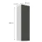 Konyhaszekrény Aria-Gr/Wh Anti Fingerprint 30g-108 1f,2