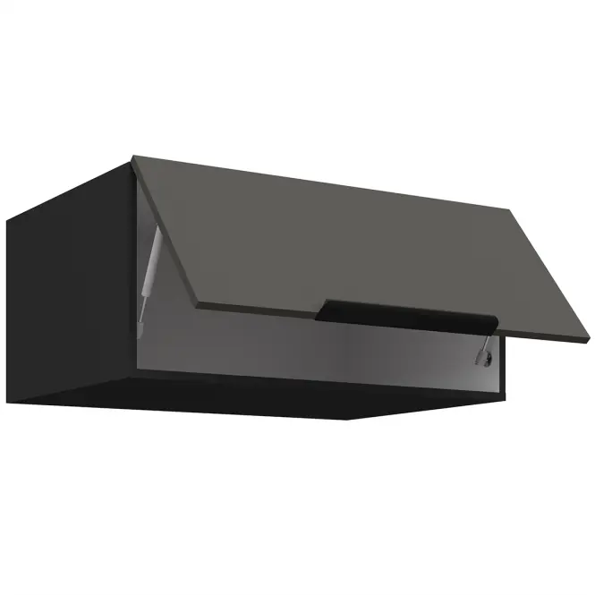 Konyhaszekrény Aria-Gr/Bl Anti Fingerprint 80 Nagu-36 1f