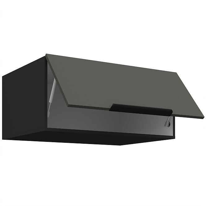 Konyhaszekrény Aria-Gr/Bl Anti Fingerprint 80 Nagu-36 1f,3
