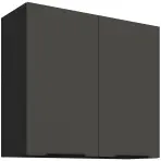 Konyhaszekrény Aria-Gr/Bl Anti Fingerprint 80g-72 2f