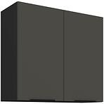 Konyhaszekrény Aria-Gr/Bl Anti Fingerprint 80g-72 2f