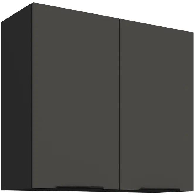 Konyhaszekrény Aria-Gr/Bl Anti Fingerprint 80g-72 2f