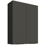 Konyhaszekrény Aria-Gr/Bl Anti Fingerprint 80g-108 2f
