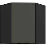 Konyhaszekrény Aria-Gr/Bl Anti Fingerprint 60x60 Gn-72 1f (45°)