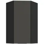 Konyhaszekrény Aria-Gr/Bl Anti Fingerprint 60x60 Gn-108 1f (45°)