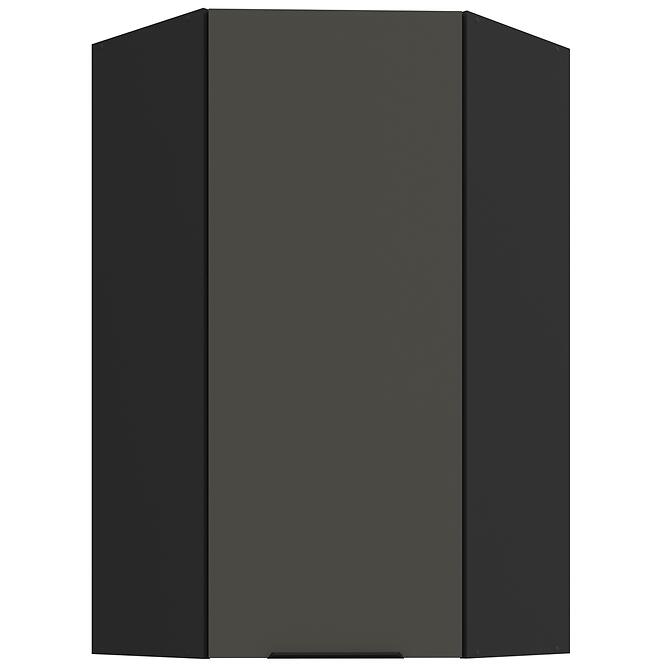 Konyhaszekrény Aria-Gr/Bl Anti Fingerprint 60x60 Gn-108 1f (45°)