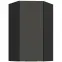 Konyhaszekrény Aria-Gr/Bl Anti Fingerprint 60x60 Gn-108 1f (45°)