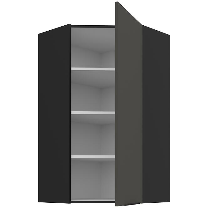 Konyhaszekrény Aria-Gr/Bl Anti Fingerprint 60x60 Gn-108 1f (45°),3