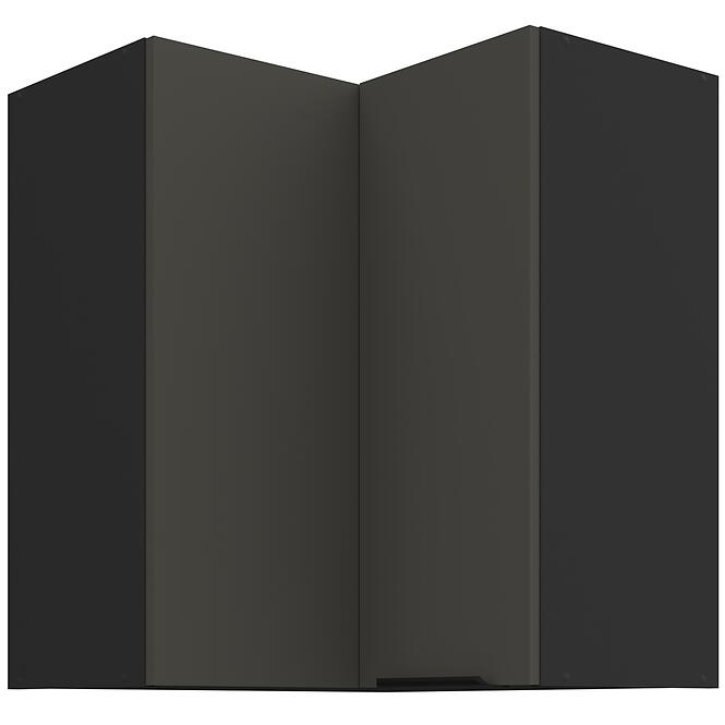 Konyhaszekrény Aria-Gr/Bl Anti Fingerprint 60x60 Gn-72 2f (90°)