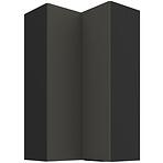 Konyhaszekrény Aria-Gr/Bl Anti Fingerprint 60x60 Gn-108 2f (90°)