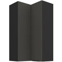 Konyhaszekrény Aria-Gr/Bl Anti Fingerprint 60x60 Gn-108 2f (90°)