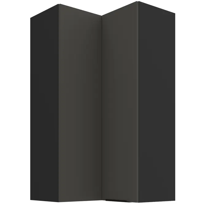 Konyhaszekrény Aria-Gr/Bl Anti Fingerprint 60x60 Gn-108 2f (90°)