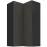 Konyhaszekrény Aria-Gr/Bl Anti Fingerprint 60x60 Gn-108 2f (90°)