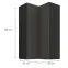 Konyhaszekrény Aria-Gr/Bl Anti Fingerprint 60x60 Gn-108 2f (90°),2