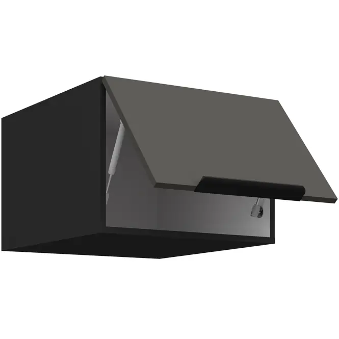Konyhaszekrény Aria-Gr/Bl Anti Fingerprint 50 Nagu-36 1f,3