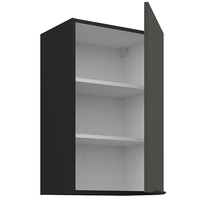 Konyhaszekrény Aria-Gr/Bl Anti Fingerprint 45g-72 1f,3