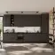 Konyhaszekrény Aria-Gr/Bl Anti Fingerprint 45g-108 1f,6