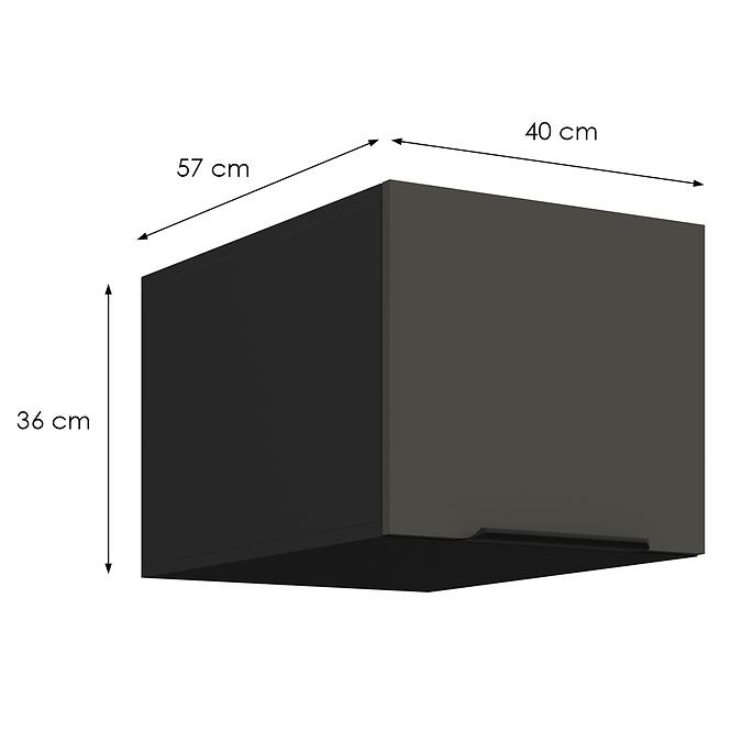 Konyhaszekrény Aria-Gr/Bl Anti Fingerprint 40 Nagu-36 1f