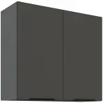 Konyhaszekrény Aria-Gr/Ant Anti Fingerprint 80g-72 2f