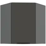 Konyhaszekrény Aria-Gr/Ant Anti Fingerprint 60x60 Gn-72 1f (45°)