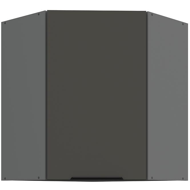 Konyhaszekrény Aria-Gr/Ant Anti Fingerprint 60x60 Gn-72 1f (45°)