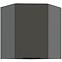 Konyhaszekrény Aria-Gr/Ant Anti Fingerprint 60x60 Gn-72 1f (45°)