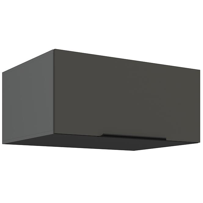 Konyhaszekrény Aria-Gr/Ant Anti Fingerprint 60x60 Gn-108 1f (45°)