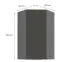 Konyhaszekrény Aria-Gr/Ant Anti Fingerprint 60x60 Gn-108 1f (45°),3