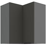 Konyhaszekrény Aria-Gr/Ant Anti Fingerprint 60x60 Gn-72 2f (90°)