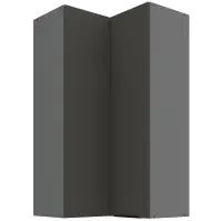 Konyhaszekrény Aria-Gr/Ant Anti Fingerprint 60x60 Gn-108 2f (90°)