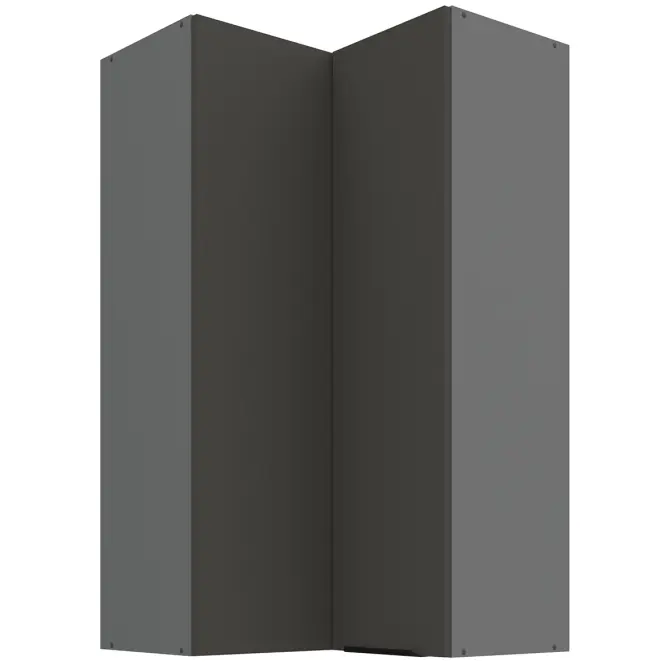 Konyhaszekrény Aria-Gr/Ant Anti Fingerprint 60x60 Gn-108 2f (90°)
