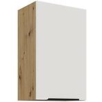 Konyhaszekrény Aria-Wh/Ar Anti Fingerprint 45g-72 1f