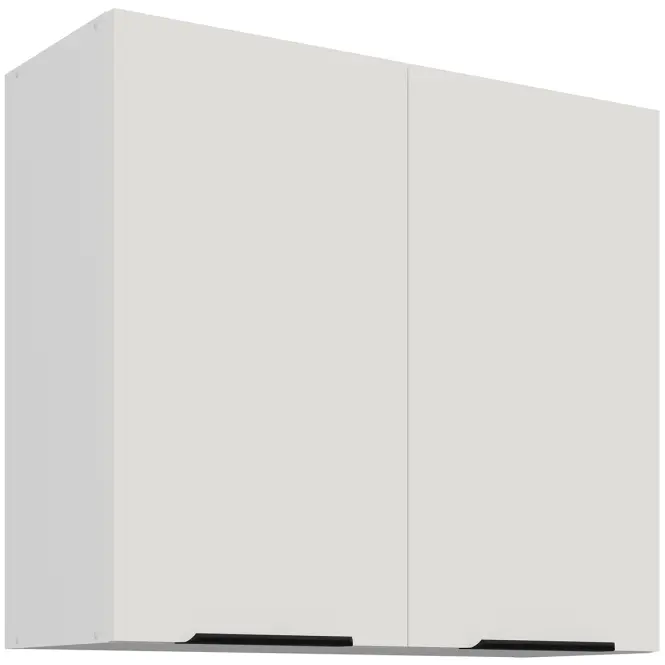 Konyhaszekrény Aria-Wh/Wh Anti Fingerprint 80g-72 2f