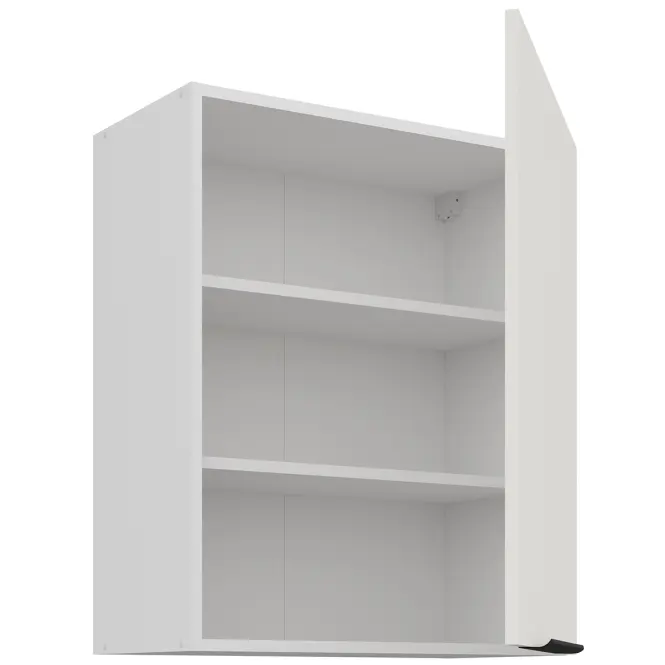 Konyhaszekrény Aria-Wh/Wh Anti Fingerprint 60g-72 1f,3