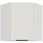 Konyhaszekrény Aria-Wh/Wh Anti Fingerprint 60x60 Gn-72 1f (45°)